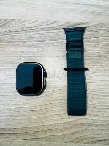 Used Apple Watch Ultra 2 GPS + Cellular 49mm Smartwatch, Dark Green Alpine Loop with box