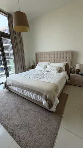 Full Matching Bedroom Set - Bed + Dresser + Dressing Tables + Lamps (Excellent Condition)
