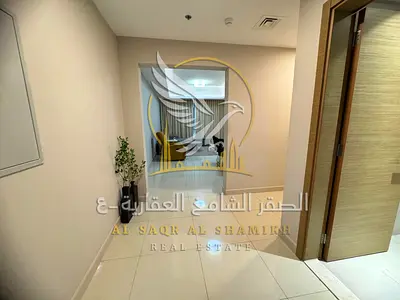 شقة مفروشة ثلاث غرف وصالة في برج غلفا، فرش راقٍ، بلكونتان، 3 حمامات، جم ومسبح وكيدز إيريا وباركن خاص، شاملة الفواتير والإنترنت.