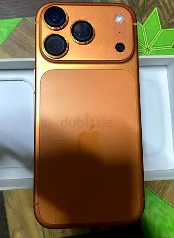 I phone 17 pro TDRA 12/256 Storage both E-SIM