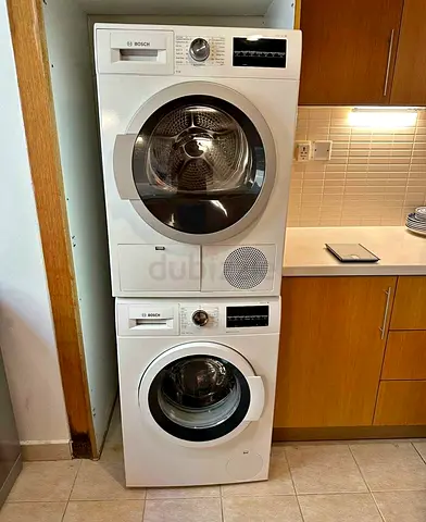 Bosch 9KG series | 6 | Washing Machine and separate Bosch 9kg SERIES |6| Dryer Stacked Set