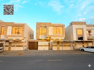 للبيع – فيلا مودرن, حي الزاهيه الراقي, تشمل الماء والكهرباء والتكييف, جاهزه للسكن, موقع ممتاز