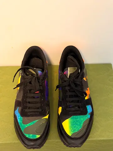Valentino Rockrunner Multicolor Camouflage Sneaker 40,5