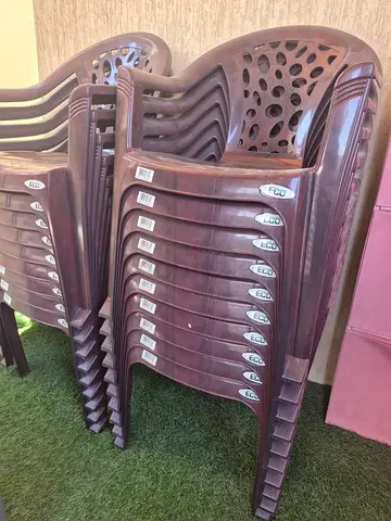 Plastic chairs