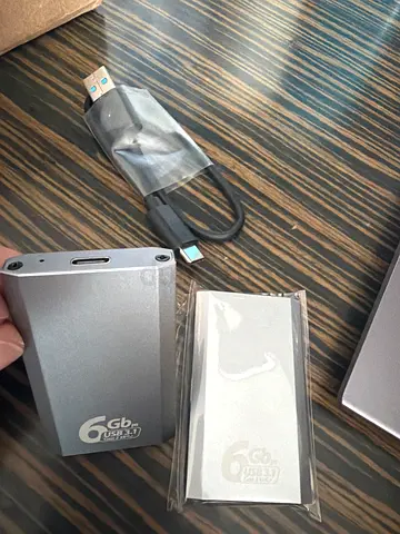 USB 3.1 External 128GB SSD (6Gb/s) - Aluminum