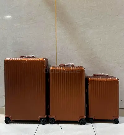 Tobacco aluminum luggage set