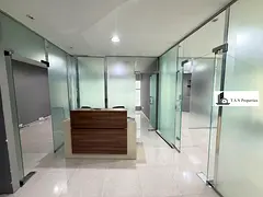 Front of Metro |Luxurious stunning Independent office with glass partitions |Pentry and bathroom ins