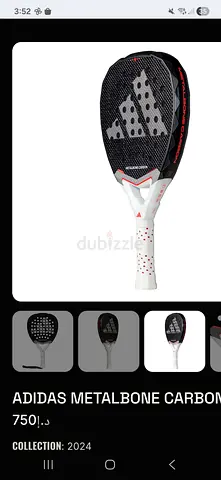 Adidas Metalbone Carbon 2024 Padel Racket - Excellent Condition