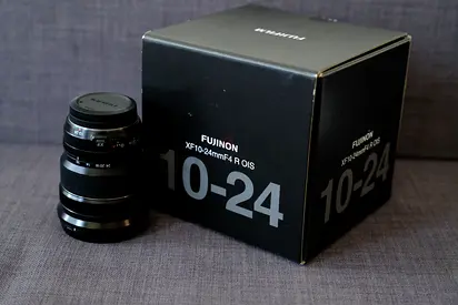 Fujifilm XF 10-24mm f/4 R OIS Lens — Excellent Condition