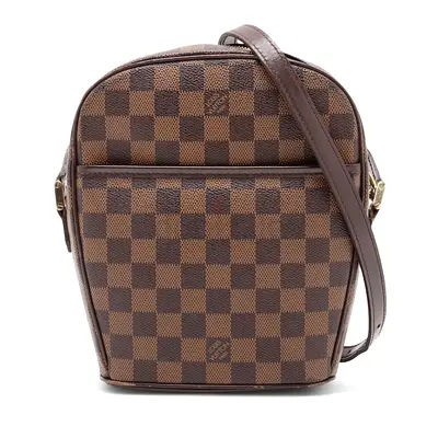 Authentic LOUIS VUITTON DAMIER EBENE PM Crossbody Bag