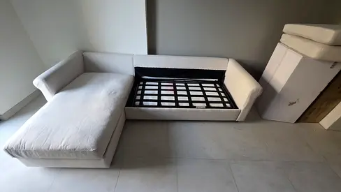 IKEA Gronlid L Shape Sofa bed Beige