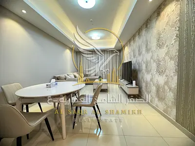 شقه للايجار السنوي غرفه صاله في ابراج غلفا مع باركن وجيم ومسبح منطقه الراشديه عجمان موقع مميز سهوله الوصول لمخرج دبي والشارقه