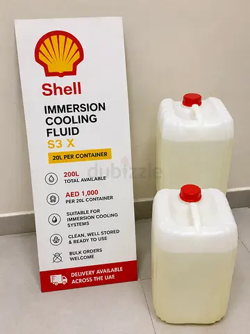New Shell S3 X Immersion Cooling Fluid 20L | Miner Cooling Systems | UAE Delivery