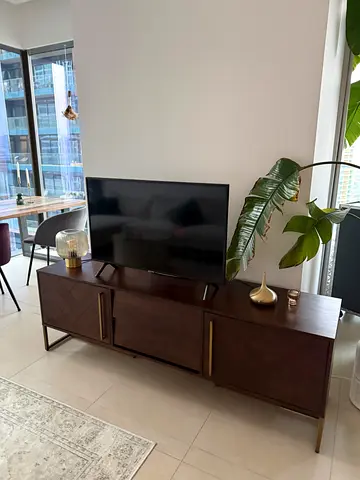 Wood low sideboard