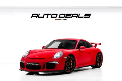2016 Porsche 911 GT3 | GCC Specs | Under Warranty | Excellent Condition | Full Option | 3.8L F6