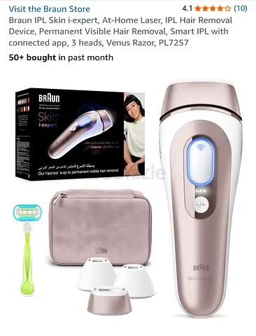 Braun IPL Silk·expert Permanent Hair Removal Device (barely used)