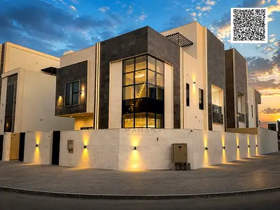 Luxury 6BR Corner Villa for Sale in Al Helio 2, Ajman | G+2 + Roof | 4,488 Sq Ft | Near MBZ Road | Freehold