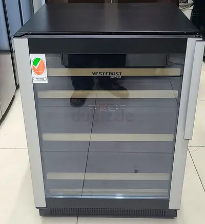 Vestfrost wine Fridge dual zone bottle capacity 46 freestanding