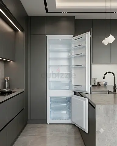 Bosch latest model bottom freezer fridge built-in fully-integrated zstyles