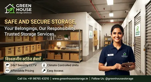 Green house storage services - Moving Pickup