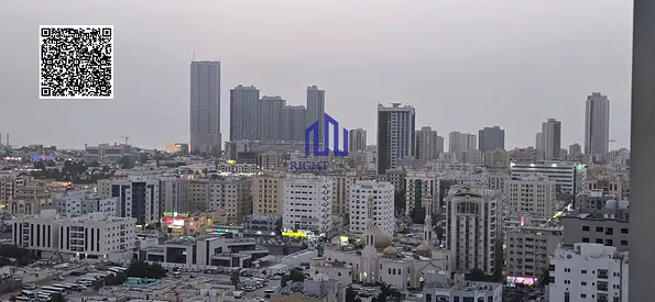 شقة للبيع في برج فالكون: 3 غرف نوم وصالة مع إطلالة مفتوحة بالكامل.