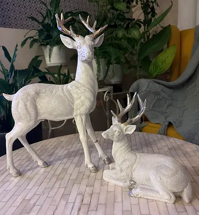 Christmas deer decor 2