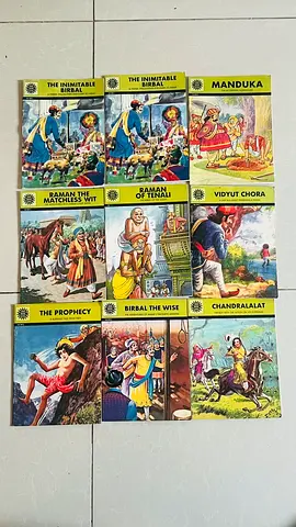 Set of 24 Illustrated Mixed Story Books (English) - Good Condition