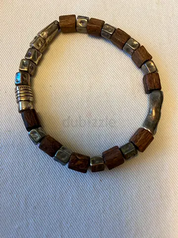 UNO de 50 Hematite Bead Bracelet with Original Pouch and Box