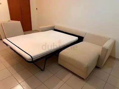 IKEA vimle L Shape Sofa Bed Beige