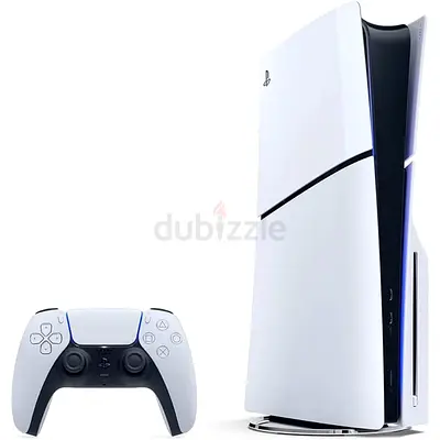 Sony PlayStation 5 Slim Console with DualSense Controller - 1TB
