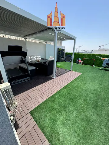 Luxury Furnished maid room brand new 3bhk 5baths in 210k terrace wardrobes 1parking free