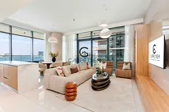 Full Panoramic Sea View | Beachfront 3 BR + Maids