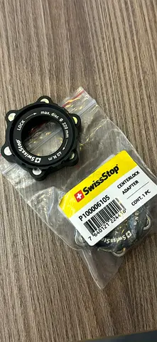 SwissStop Centerlock Disc Brake Adapter (New, in Packaging opened once wrong item I bought)