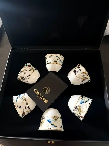 Roberto Cavalli Home Luxury Arabic Coffee cups Decor Item