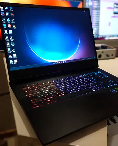 Gaming Laptop with RGB Keyboard and NVIDIA GPU - Perfect Condition