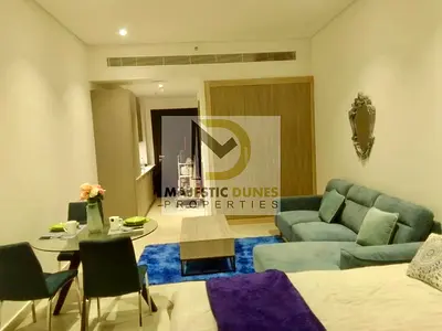 Furnished Studio | Divine Residences | Balcony & Pool Access