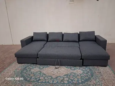 Premium Storage Corner Sofa Bed – Like New
A perfect combination of style, comfort, and storage.
Fea