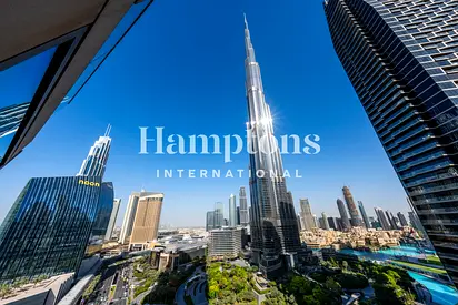 Mid Floor | Burj Khalifa-Fountain View | Vacant