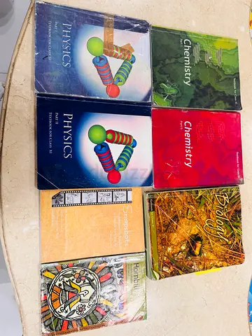 NCERT Class 11  12 Science Textbooks (Physics, Chemistry, Biology  English)