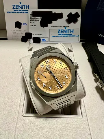 Zenith defy dubai edition limited