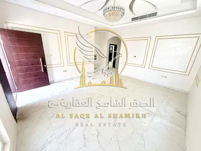 Residential villa for annual rent in Al Yasmeen Ajman Five master bedrooms prime location excellent space and easy access to Dubai and Sharjah