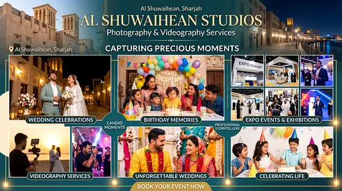 Al Shuwaihean Photographer Videographer | Professional Visual Content for Growing Businesses.
