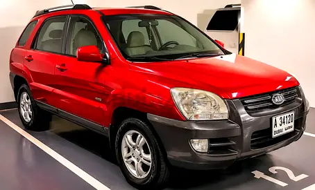 Super fresh KIA Sportage 2007 with LOW MILEAGE