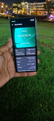 Realme p1 pro 5G 128gb good condition only phone no have box and chargeur
