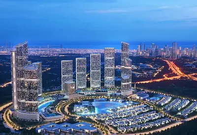 شقة فاخرة بثلاث غرف نوم | إطلالة على المجمع السكني | التسليم في الربع الثالث من عام 2027
