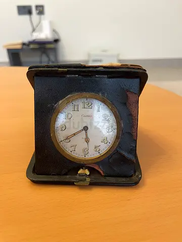 Authentic Vintage Cartier 8-Day Mechanical Travel Clock – Antique – Rare Collector’s Piece
