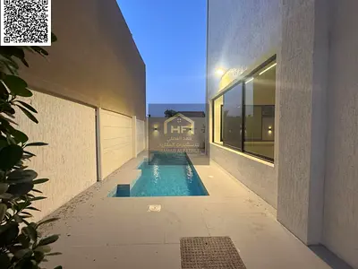 Villa for sale in Rawda area, freehold, open to all nationalities, custom finishing and modern design
