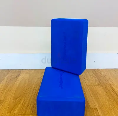 Balance Body blue yoga blocks - lightweight EVA foam, good condition