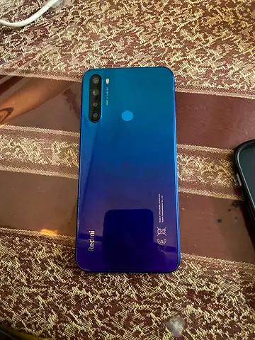 Redmi note 8 smartphone - Blue (used) suitable for PUBG mobile (60fps with gyro)