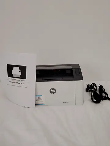 HP Laserjet Printer 107w WIFI New Cartridge Delivery Available